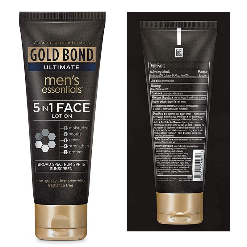 gold bond face moisturizer